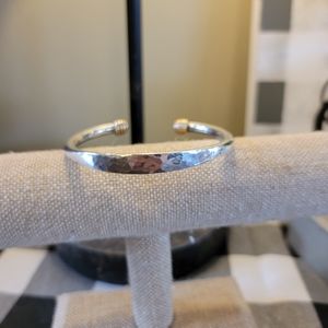 James Avery 14K Gold and SS Cuff Bracelet